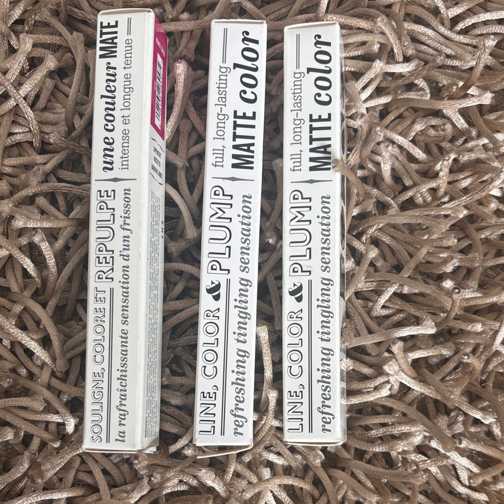 NEW 3 Buxom Full-On Lipstick Matte color - Montecarlo color - Picture 5 of 11